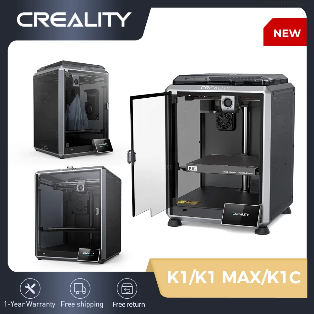 Stampante 3D Creality K1/K1Max /K1C Max. 32Mm Cc/S Flow Hotend Velocità Di Stampa Estrusore A Trasmissione Diretta A Doppia Marcia 600 Mm/S