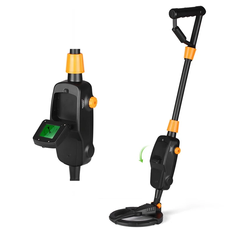 JAJA MD1008A Metal Gold Detector Pinpointer Handheld Silver Jewelry Treasure Underground Metal Detector Tracker Seeker Finder