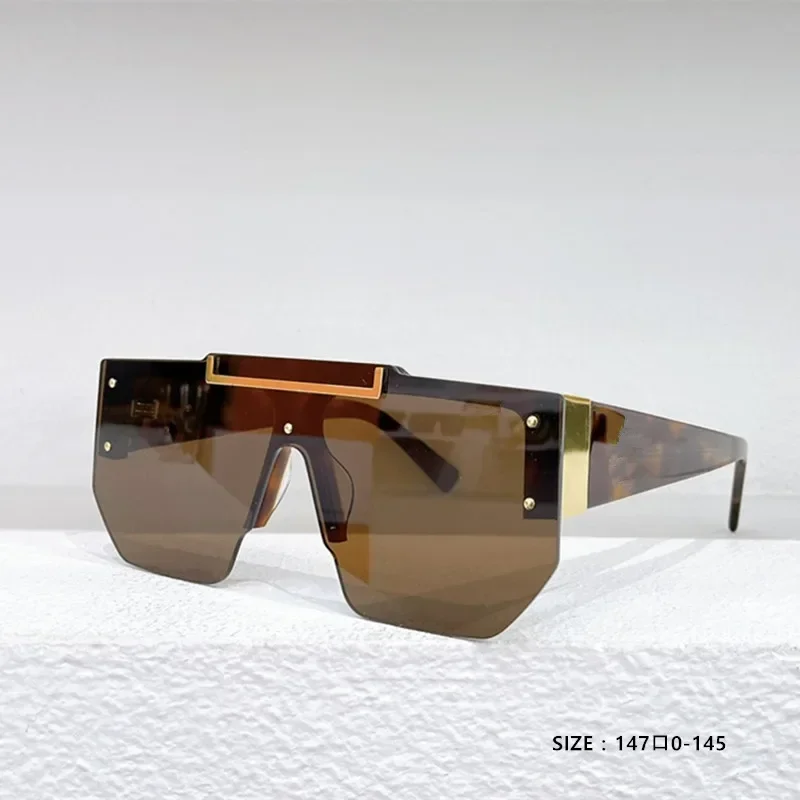 

Fashionable oversized integrated large box men's brand design, outdoor sports, summer driving, travel, UV protection, sun eyes