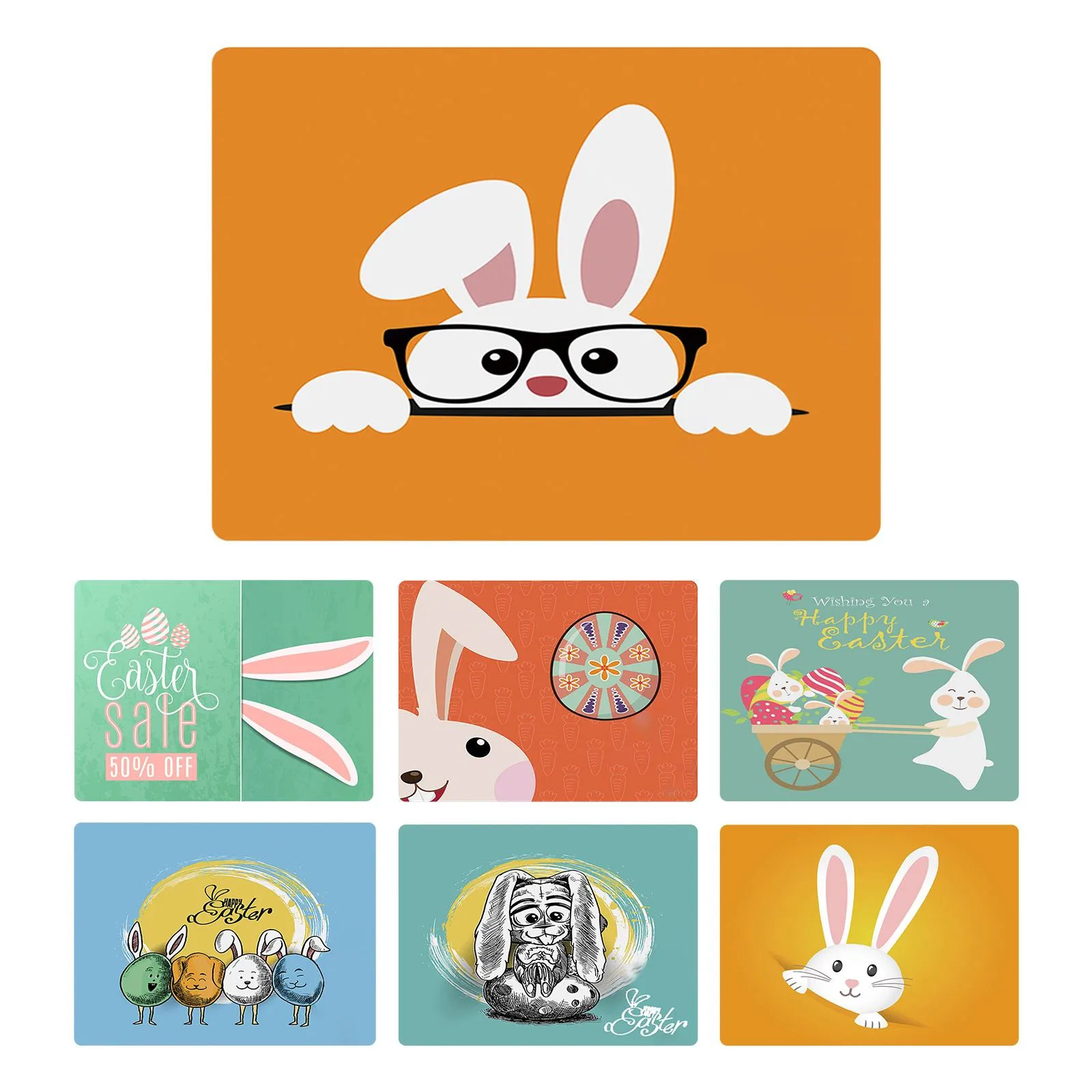 High Quality Desktop Pc Gamer Computer Accessories Easter Mouse Pad Office Desk Student Keyboard Writing |