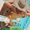 Cartoon Capybara Big Microfiber Beach Towels Quick Dry Towel Sand Beach Towels Pool Towel for Travel Swim Pool Yoga 4