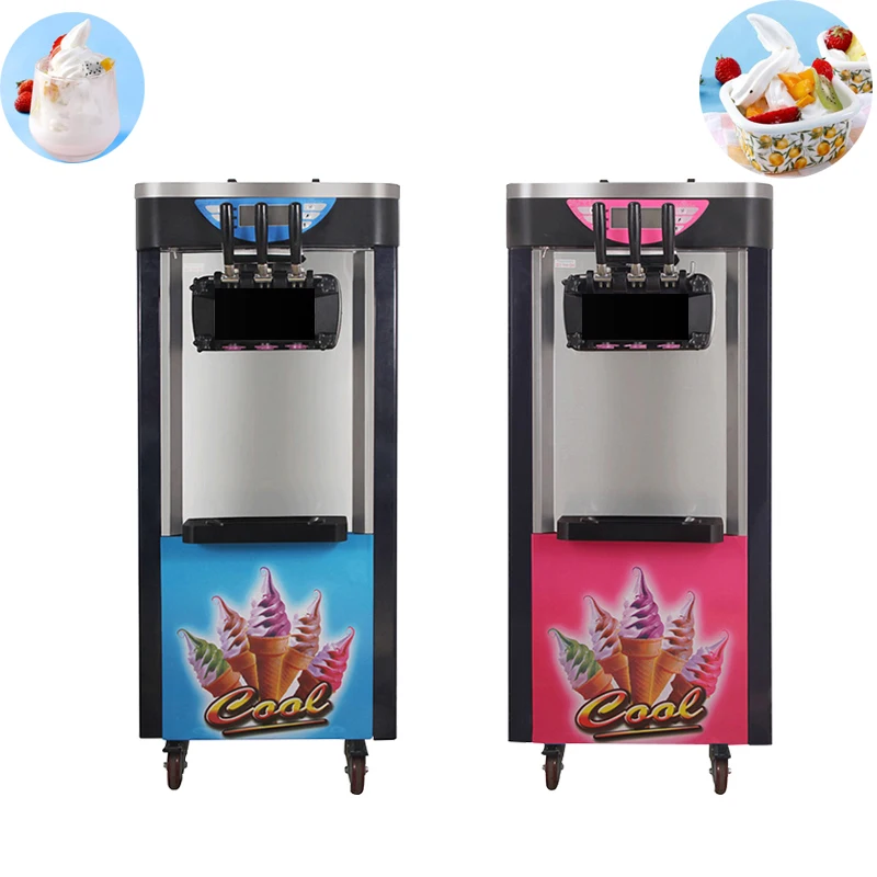 

PBOBP Automatic Ice Cream Maker Machine Roll Soft Serve Hard Household Small Full Sorbet Fruit Dessert Yogurt Ice Maker