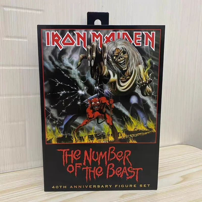 

Neca Iron Maiden The Number Of The Beast 40th Anniversary Anime Action Figure Collection Model Toy In Stock