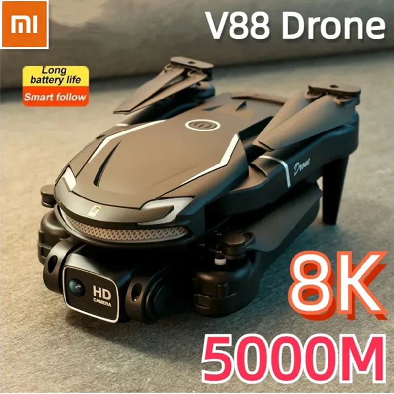 

Дрон Xiaomi V88 WIFI FPV с широкоугольной камерой, HD 8K 1080P