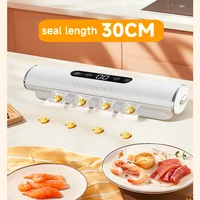 Professional Vacuum Kitchen Sealing Machine Sealer for Food Vacuumor for Products  Cuisine Packaging Plastic Bag Sealant 5