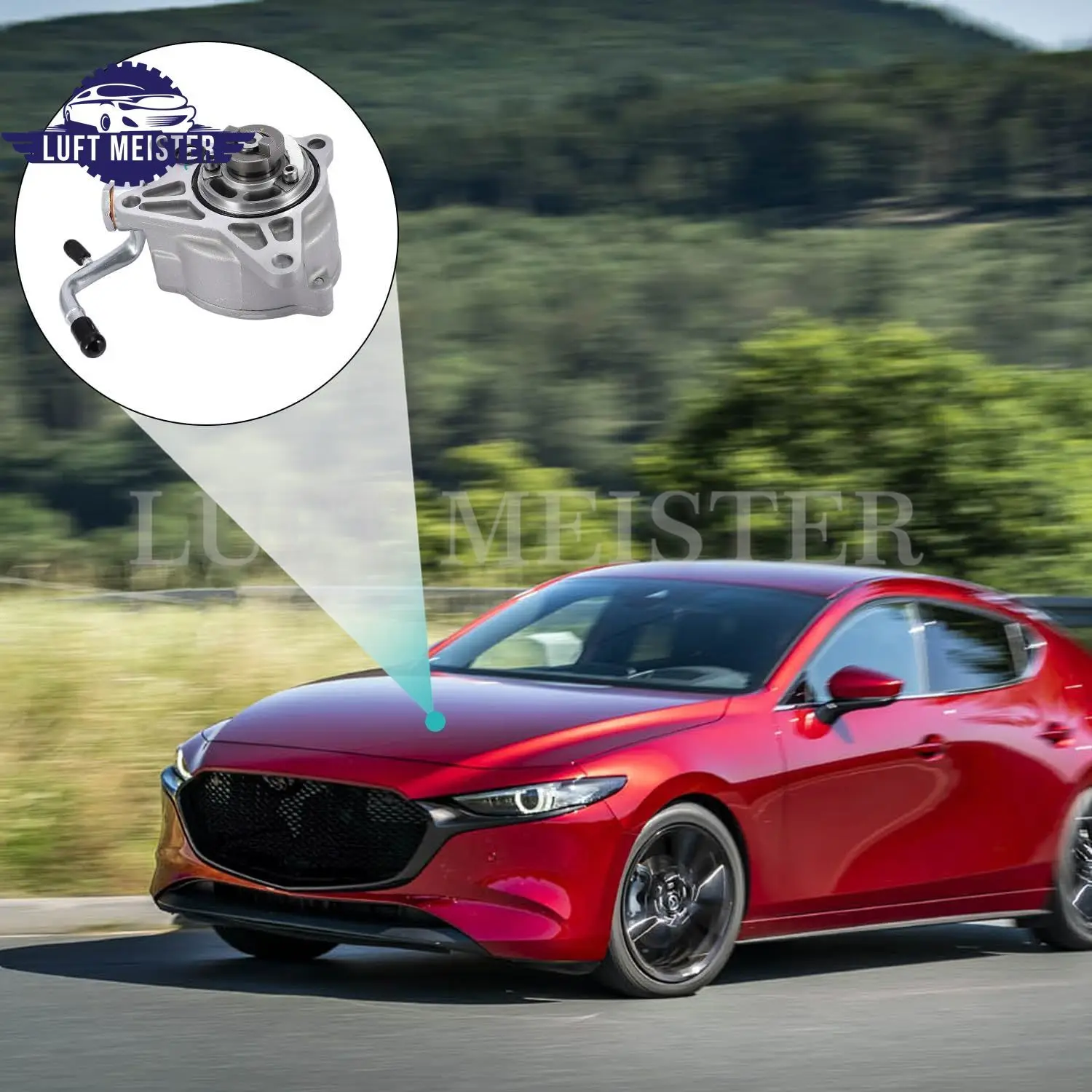 Brake Vacuum Pump for 2013-2022 for Mazda 3 6 CX-5 2.2L Diesel