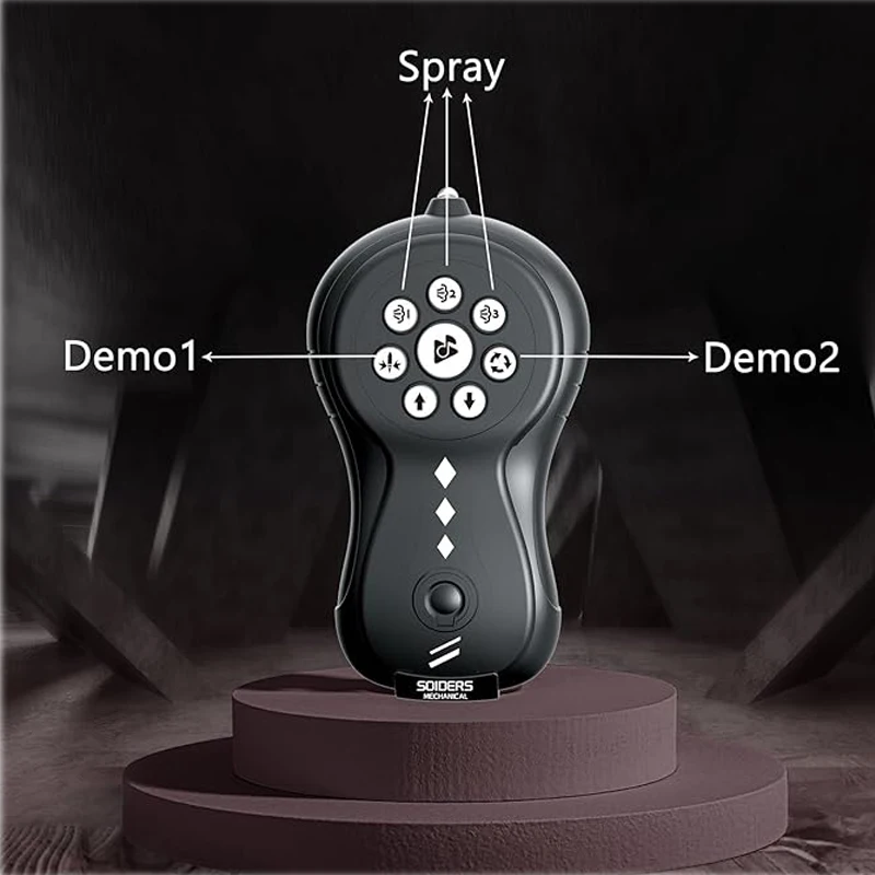 Simulation Electric Rc Spray Spider Novelty Children Toy Wireless Remote Control Light Music Animal Realistic Christmas Pet Toy 5