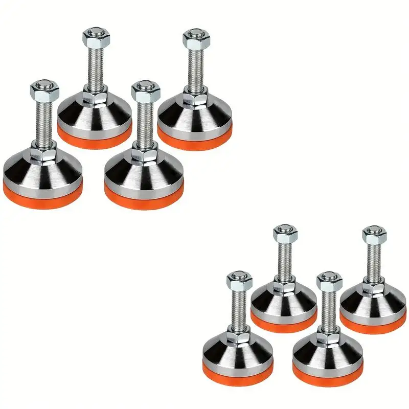 Heavy Duty Adjustable Leveling Feet with 1300Lb Capacity for Workbenches and Cabinets