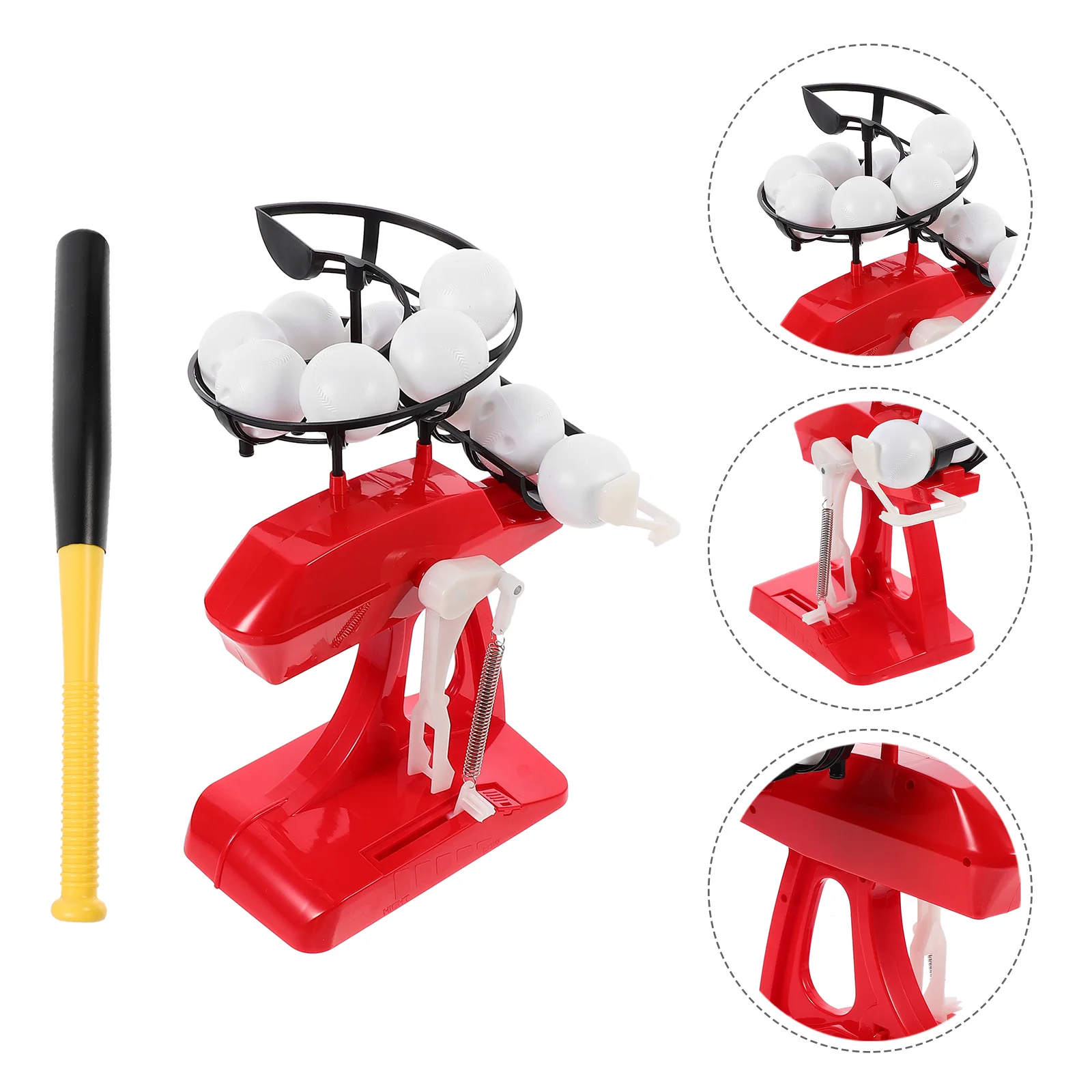 

Children's Baseball Machine Training Device Launching Toy Practice Trainer Launcher Automatic Toys