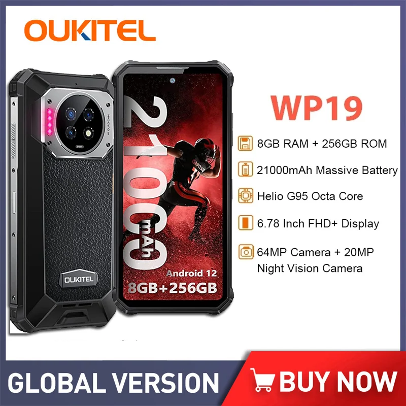 Купить Смартфон Oukitel Wp19 21000 Мач