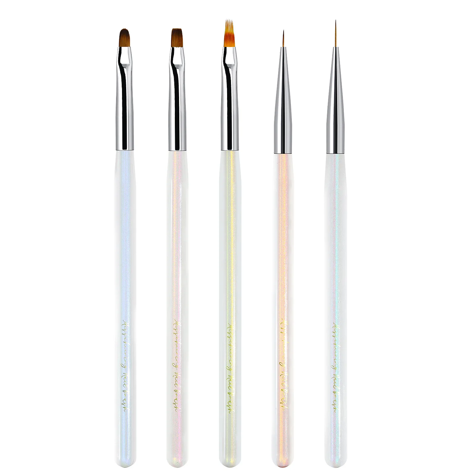 

1PC Nail Art Acrylic Liquid Powder Carving UV Gel Extension Builder Painting Brush Lines Liner Drawing Pen Manicure Tools