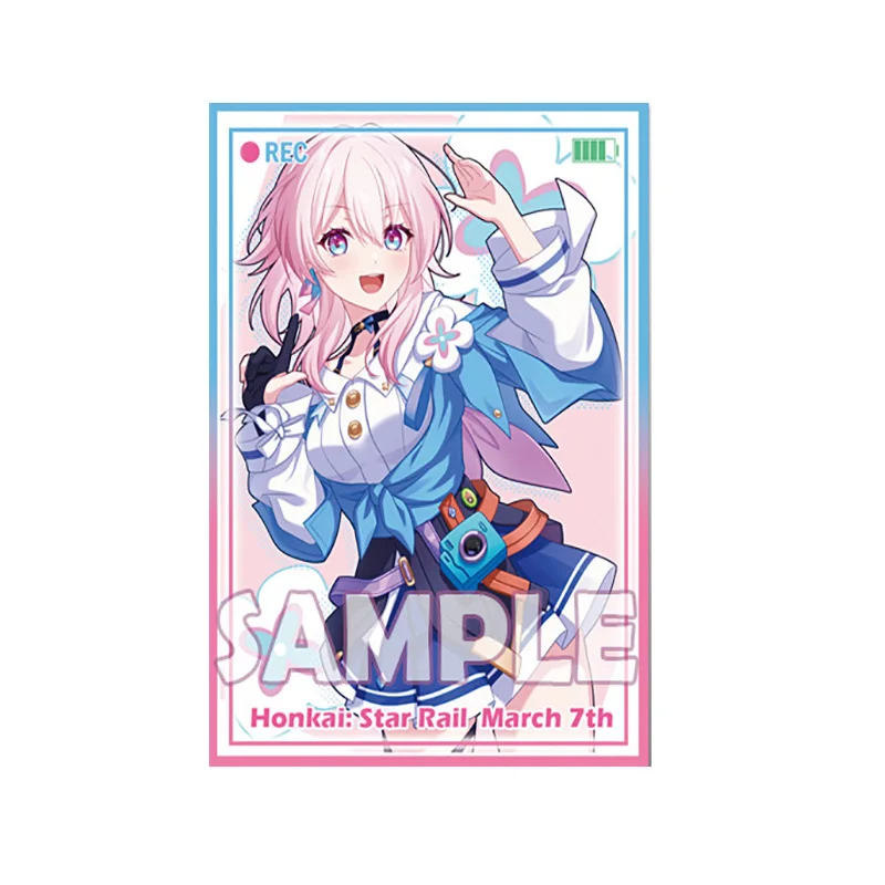 67X92Mm 60Pcs Anime Card Sleeves Gioco Da Tavolo Cards Protector Per Mtg/Dtcg/Ptcg/Pkm Art Anime Printing Card Sleeves Protector