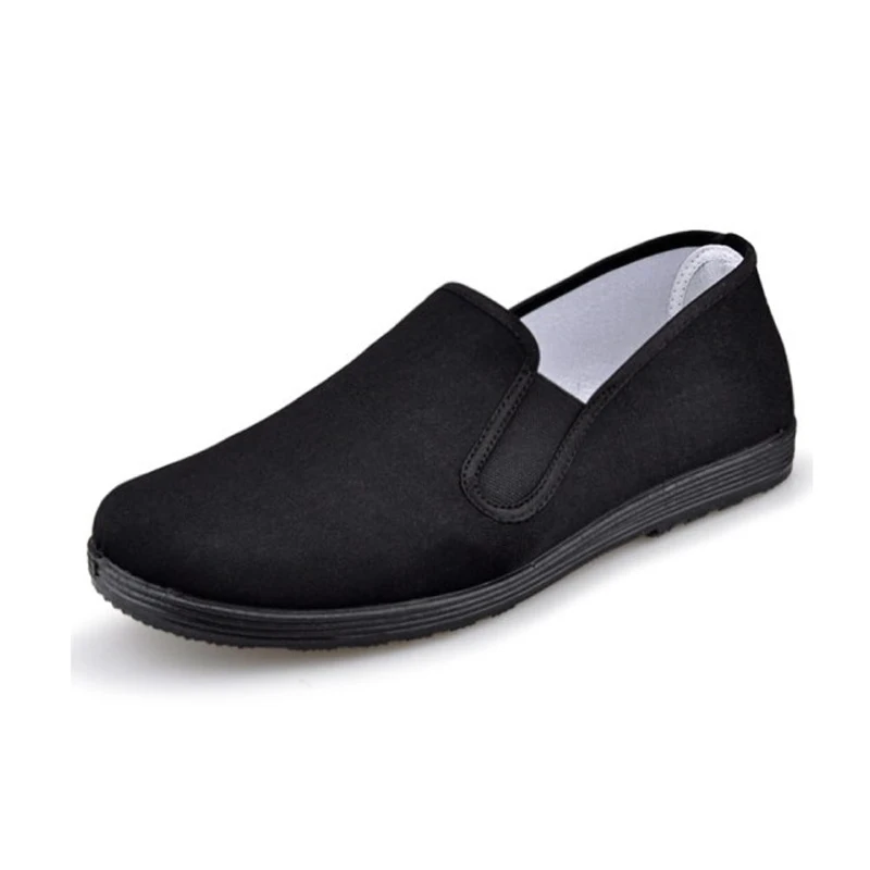 Martial Arts Shoes TaoBo Old Beijing Traditional Chinese Black Cloth Shoes Size 35-45 Kung Fu Cotton Tai-chi Martial Art Training Sneakers martial arts shoes