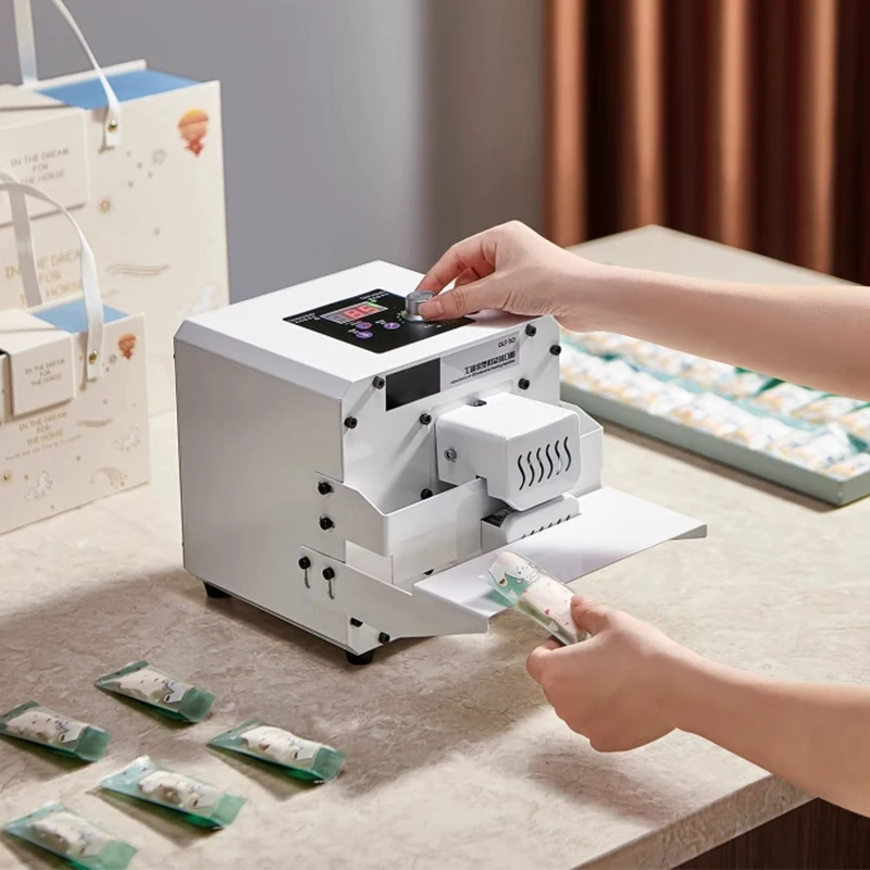 Commercial Full-automatic Mooncake Bag Sealer Machine Plastic Bag Food Sealing Machine Small Heat Tea Leaf Snack Sealing 3