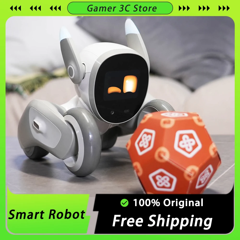 LOONA Smart Robot Intelligent Machine Dog AI Emotional Toy Gaming Companion Pet Dialogue Programming Electronic Desktop