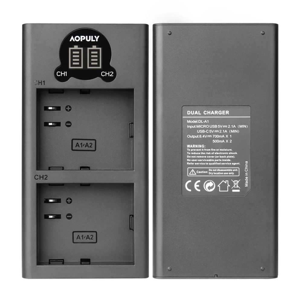 Dual USB Arlo Battery Charger Station Dual Rechargeable Batteries Char