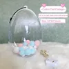 Baby Three Orchard Baby Three Orchard Storage Box Clear Acrylic Doll Display Bag Dustproof Pop Mart Labubu Makeup Bag Outdoor 1