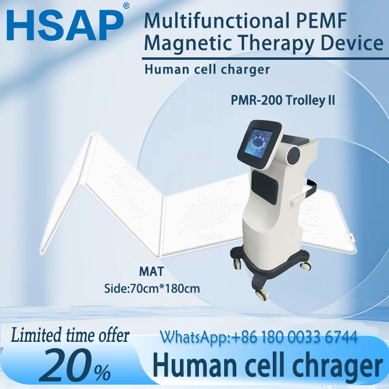 commercial human body pain relief machine multi-functional PEMF Whole body pulse magnetic therapy Improve microcirculation