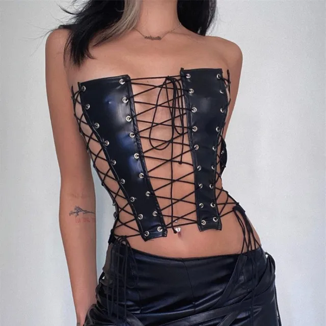 Lace-up Bandage Corset 17