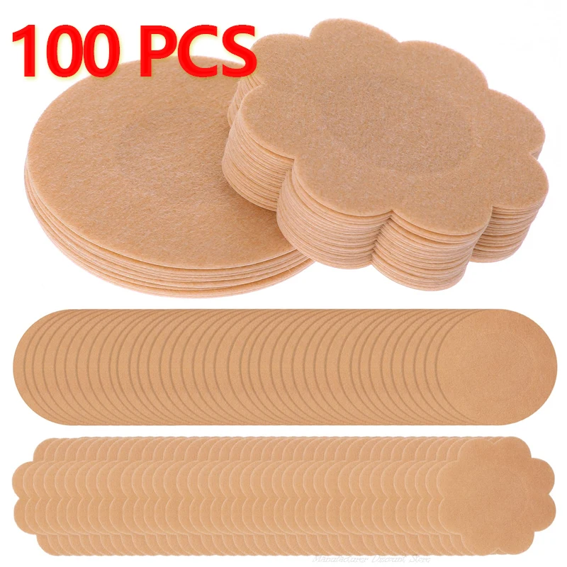Silicone Breast Patch Silicone Nipple Cover Invisible Stick On Bra Sticky Bra Disposable Breast Patch Disposable Nipple Cover Breast Nipple Covers Silicone Adhesive Bra Silicone Stickers Breast Sticker Women Nipple Sticker Disposable Invisible Chest Sticker Non-woven Bra Breast Patch Bra-less Pasties Pad Nipple Cover Stickers