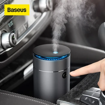 Baseus Car Diffuser Humidifier Auto Air Purifier Aromo Air Freshener with LED Light For Car Essential Oil Aromatherapy Diffuser 1