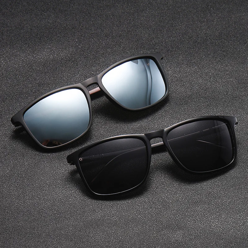 Outdoor Driving Sunglasses Popular Square Large Frame Sun Glasses Classic Polarized Glasses Men Women Fishing Glasses 3