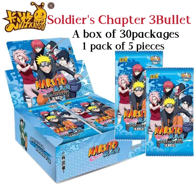 Original Naruto Collection Cards Full Set Booster Box Kayou Uzumaki
