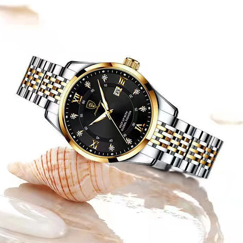 

Fashion Women Watches Luxury Waterproof Diamond Quartz Ladies Watch Casual Luminous Clock 2024 relogio feminino POEDAGAR