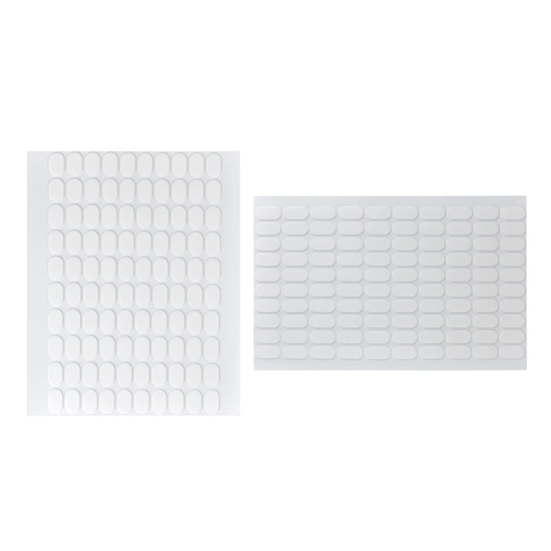 

100Pcs Clear Double-Side Adhesive Stickers Dot Clear Sticky Putty