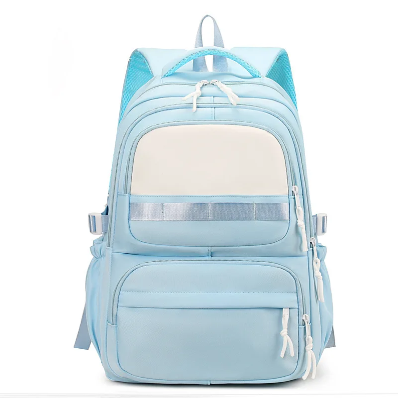 Girl School Bag Backpack Back Pack For Teenager Women Children Female Pink Kids Schoolbag Primary High Bagpack Class Teens Child 1