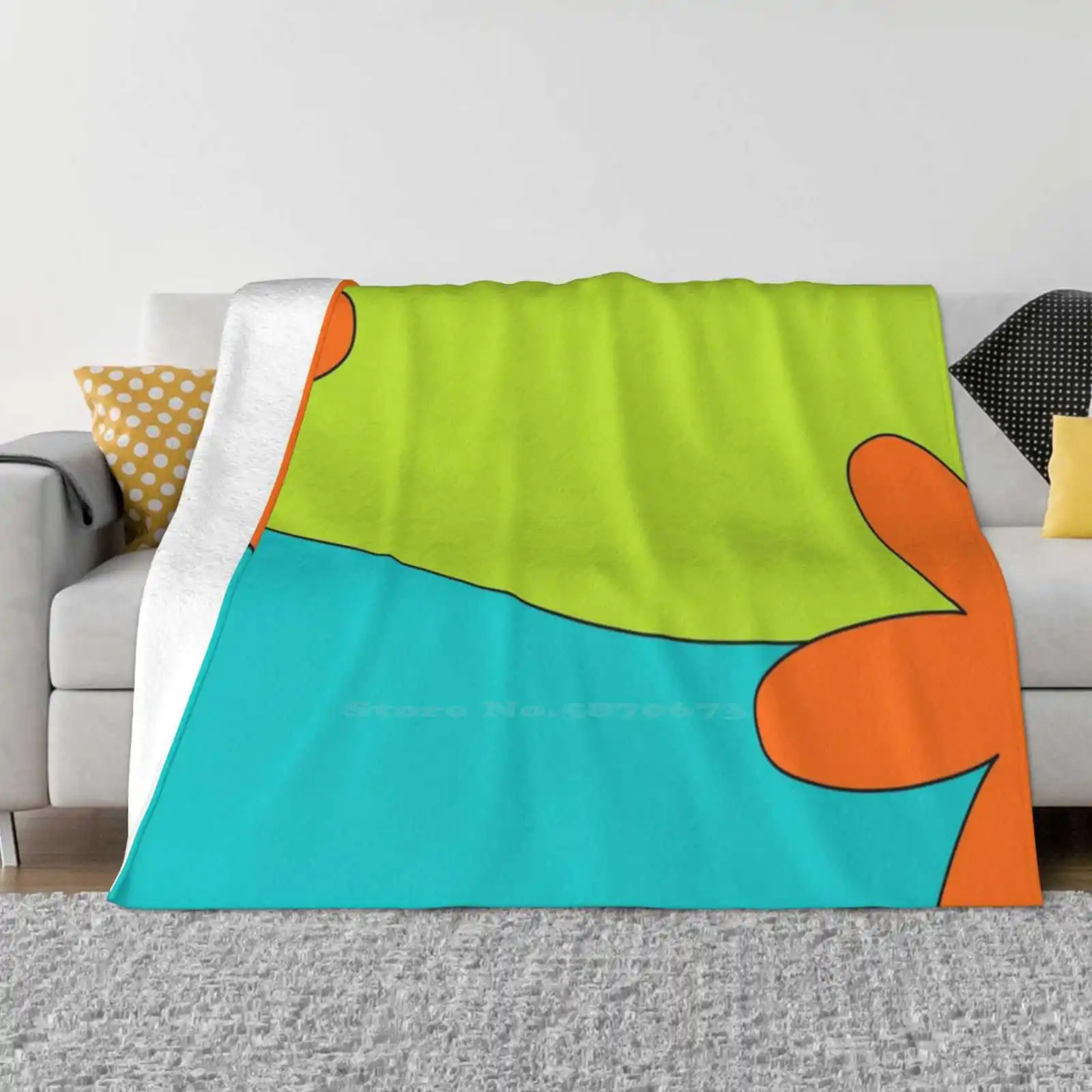 Mystery Machine 1 Ultima Super Soft Warm Light Thin Blanket Mystery Machine Mystery Inc Scooby Gang