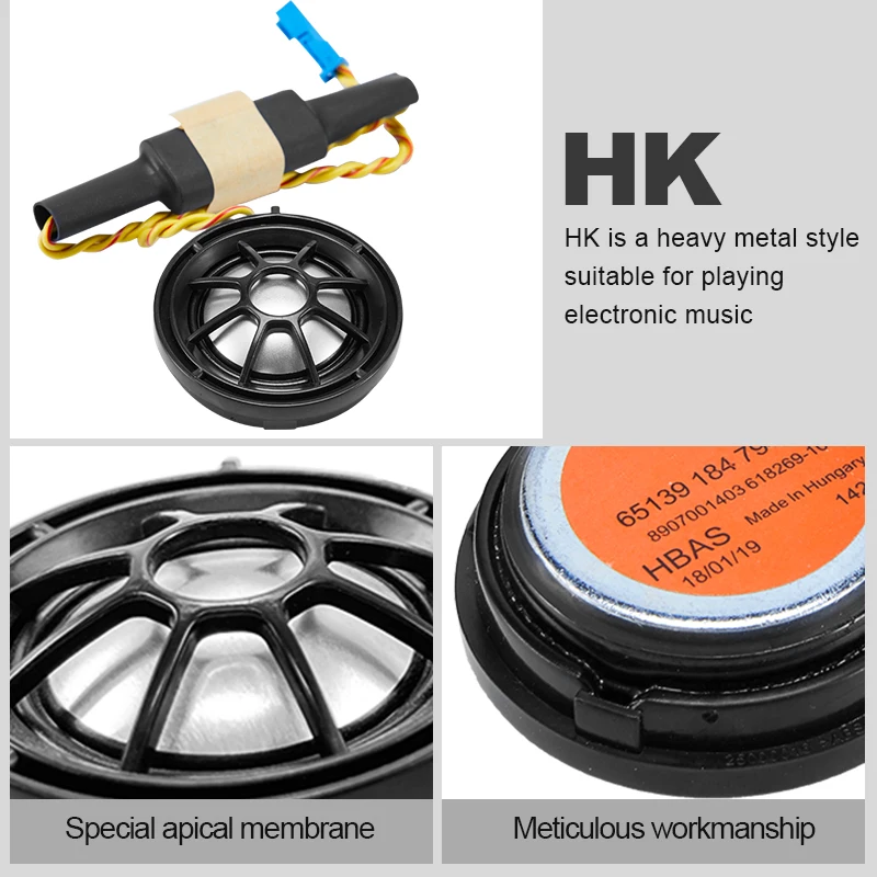 Car For BMW F34 3GT 3 Series Speaker Front Door Tweeter Music