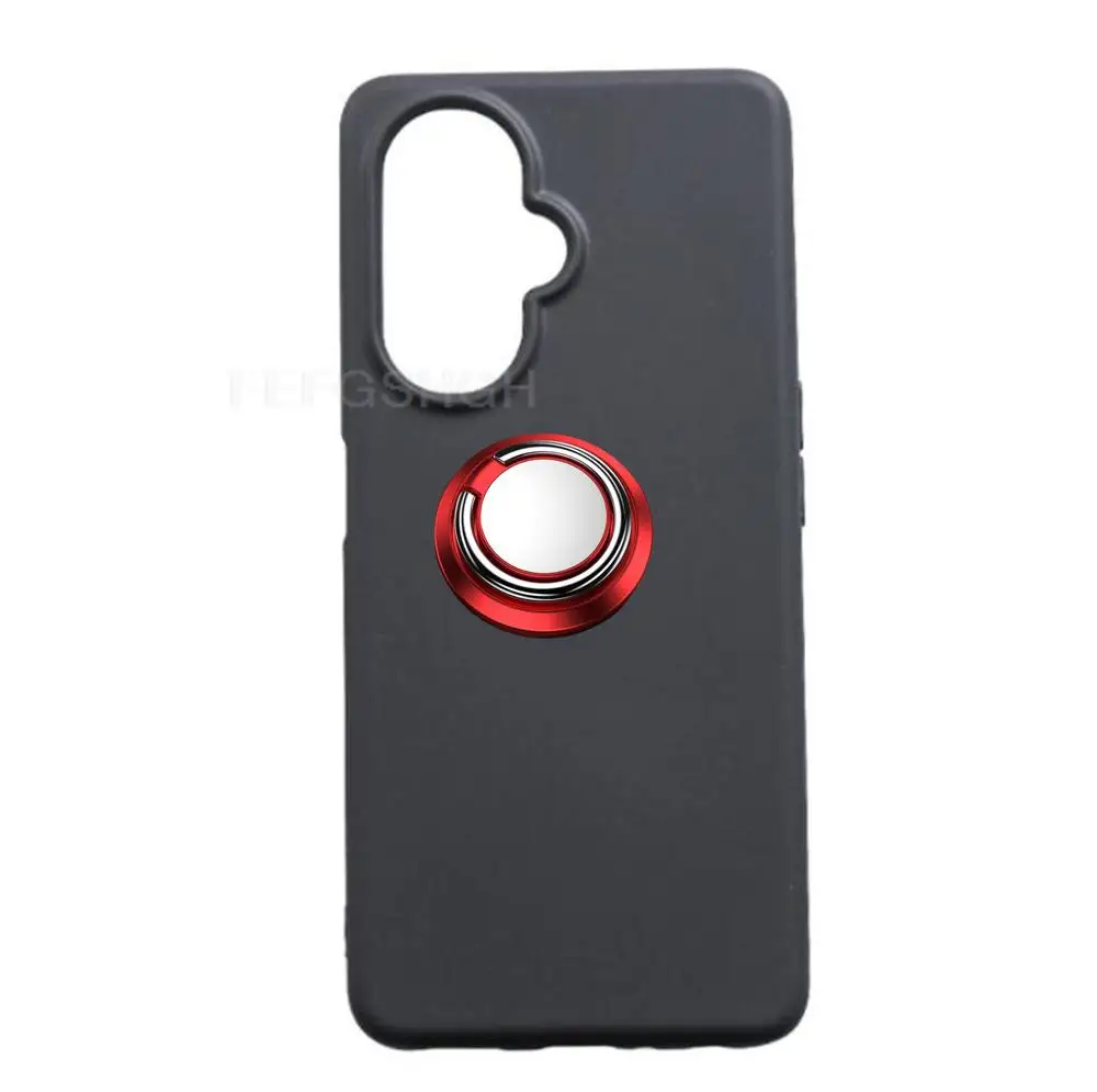 Shockproof Hard Case For OnePlus Nord N30 CE3 CE 3 Lite 5G CPH2467 CPH2465 Soft Silicone Ring Folding Holder Bracket Stand Cover