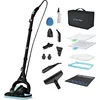 Vapour Pro Steam Mop & 18pc Multipurpose Portable Steam Cleaner for Hardwood, Carpets, Kitchens, Bath, Cars 1