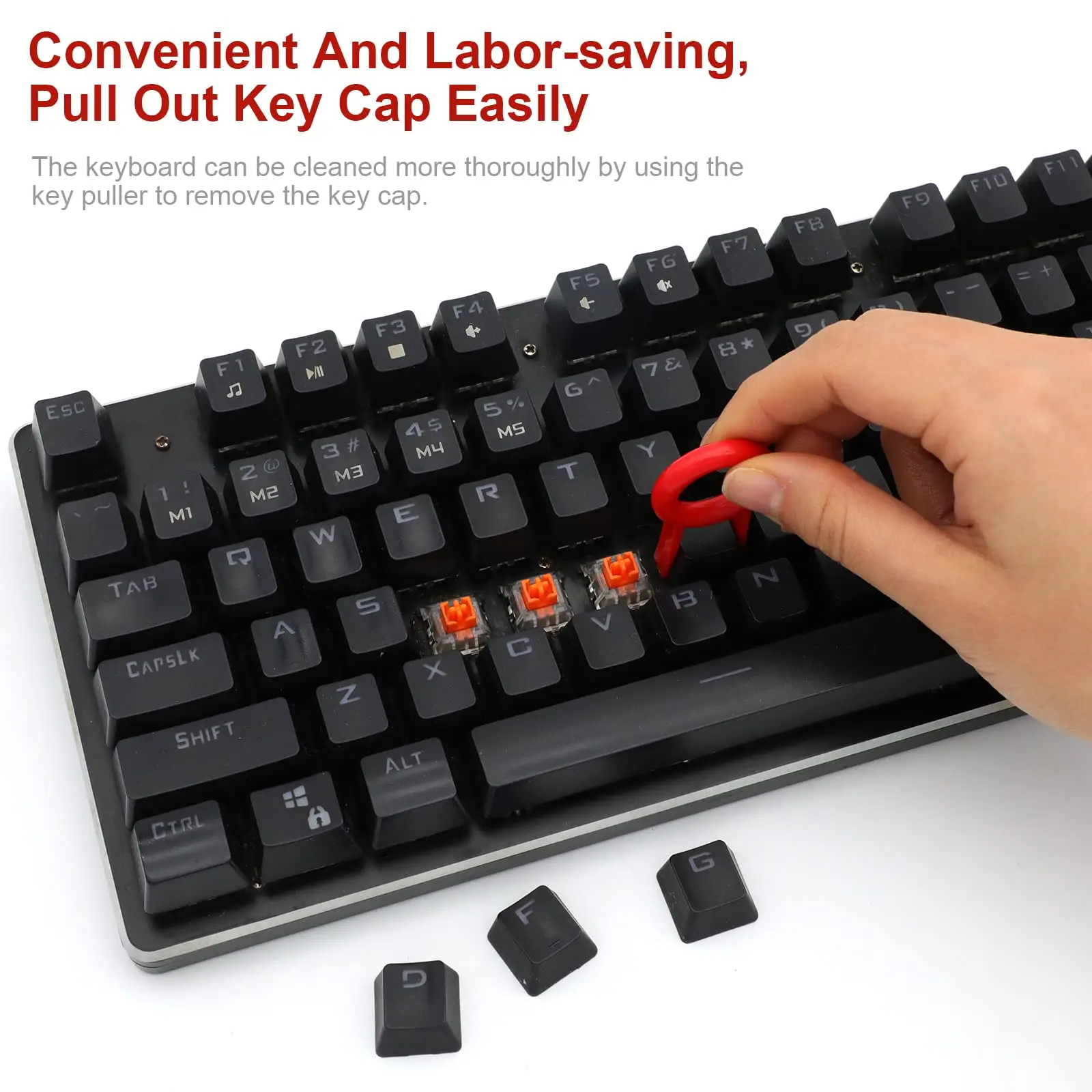 Keyboard Cleaning Tools 5-in-1 Keyboard Cleaning Brush Earphone Cleaning Pen Computer tools Cleaner keycap Puller kit for PC Airpods Pro 1 2