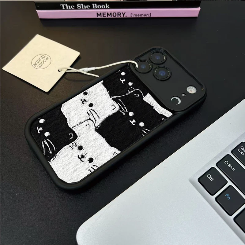 Whimsical Cartoon Cat Animal Print Phone Case