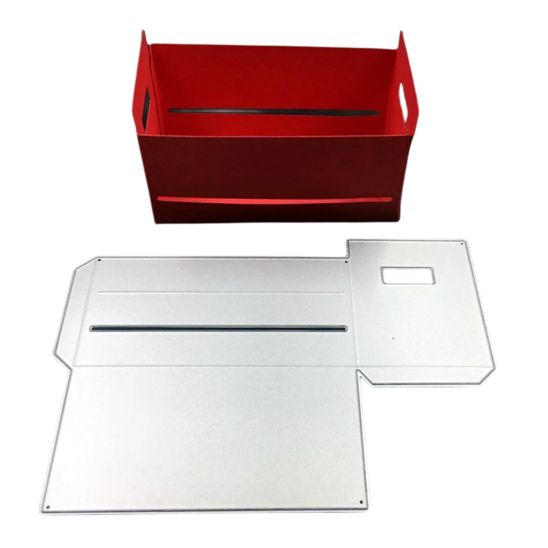 

YINISE Box Metal Cutting Dies For Scrapbooking Stencils DIY Album Cards Decoration Embossing Folder Craft Die Cuts Tools New