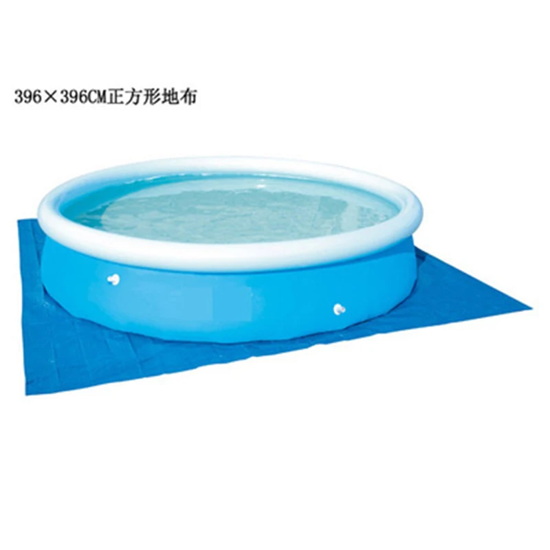Swimming Pool Covers Genuine Thick PE Woven Tarpaulin Round Square Waterproof Rainproof Cloth Dust Cover Cushion Cloth swimming pool cover