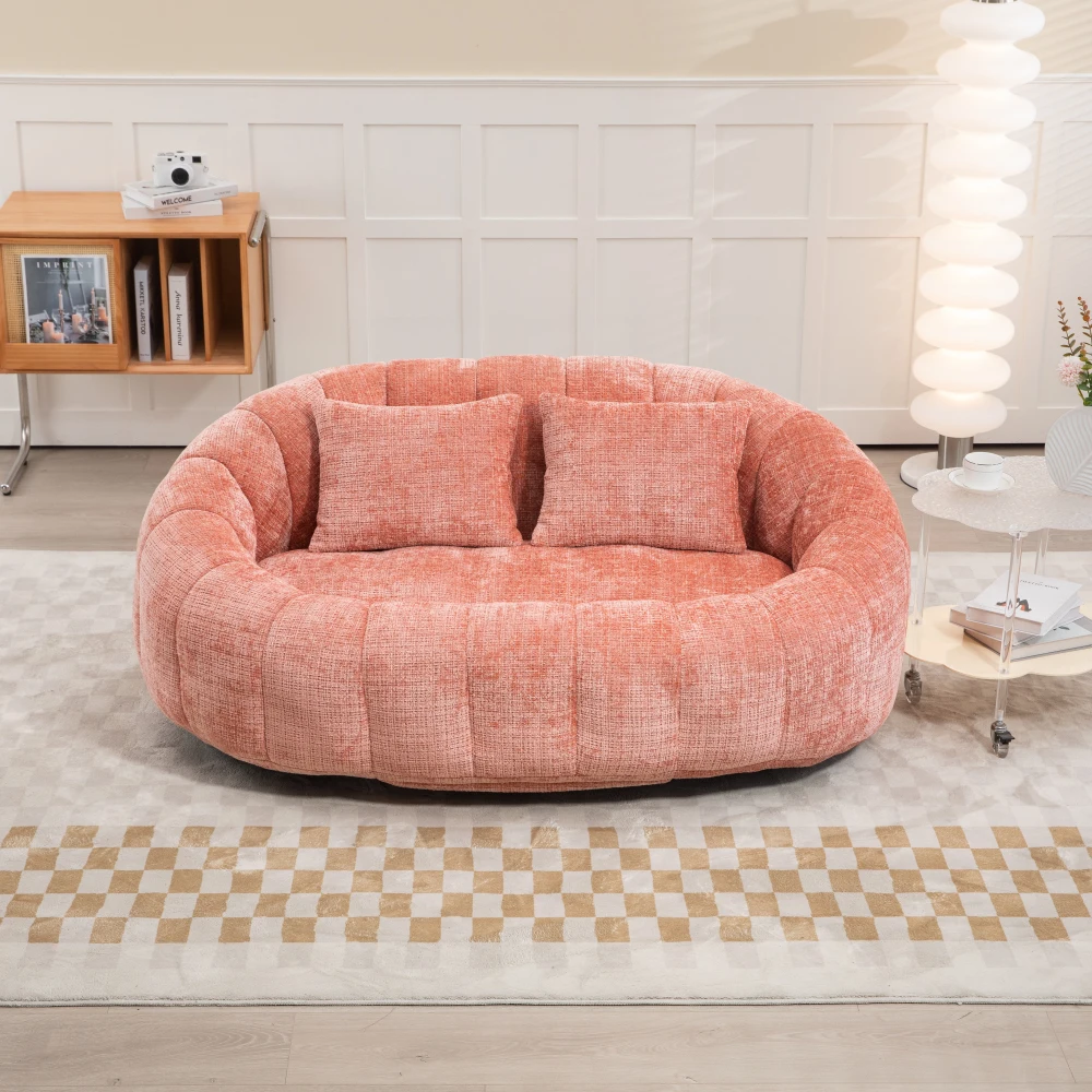 Bean Bag Sofa Lazy Sofa Durable Comfort Lounger High Back Bean Bag Chair Couch for Adults and Children, Floor Soft Lounge Chair – Detail 21