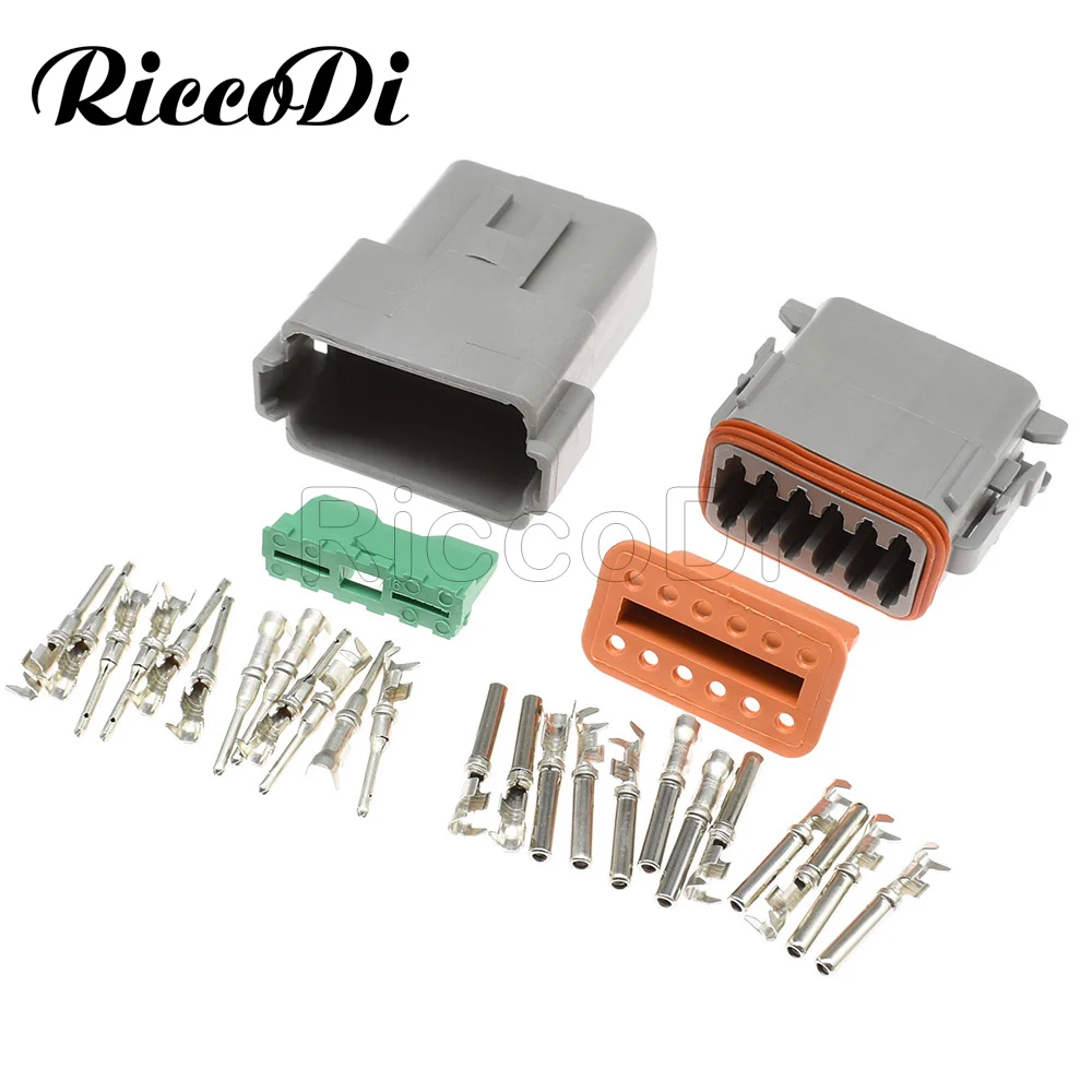 Connecteurs étanches 2 Broches - Lot De 12 - Pour Câbles 18-22 AWG - Connexion Rapide Sans Soudure - Idéal Voiture, Bateau, LED