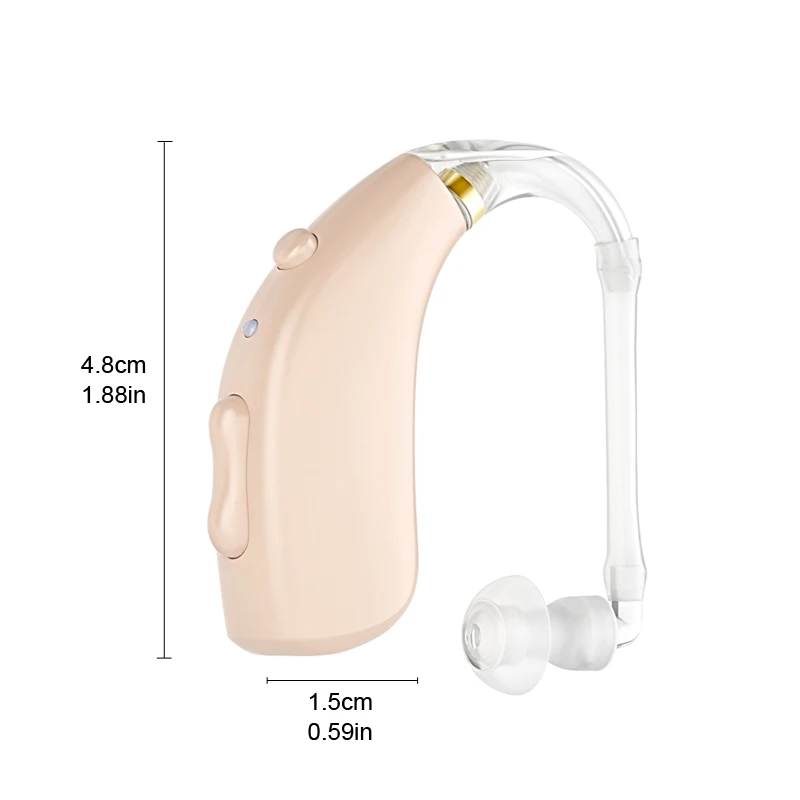4-channel rechargeable digital hearing aids sound clear and noise-free 2