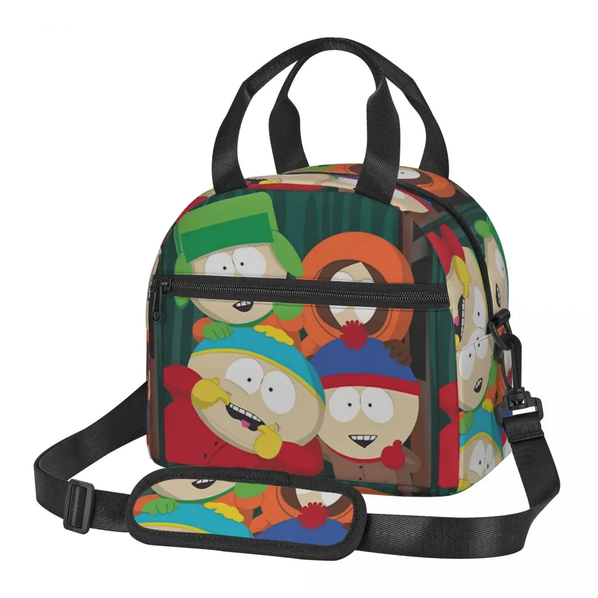

Southpark Boys Thermal Insulated Lunch Bags With Adjustable Shoulder Strap Reusable Food Bag Container Cooler Thermal Food Box