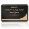 100g African Black Soap with Shea Butter Exfoliating Deep Cleansing Body Moisturizing Care Hand Made Soaps Skin Care Products 2