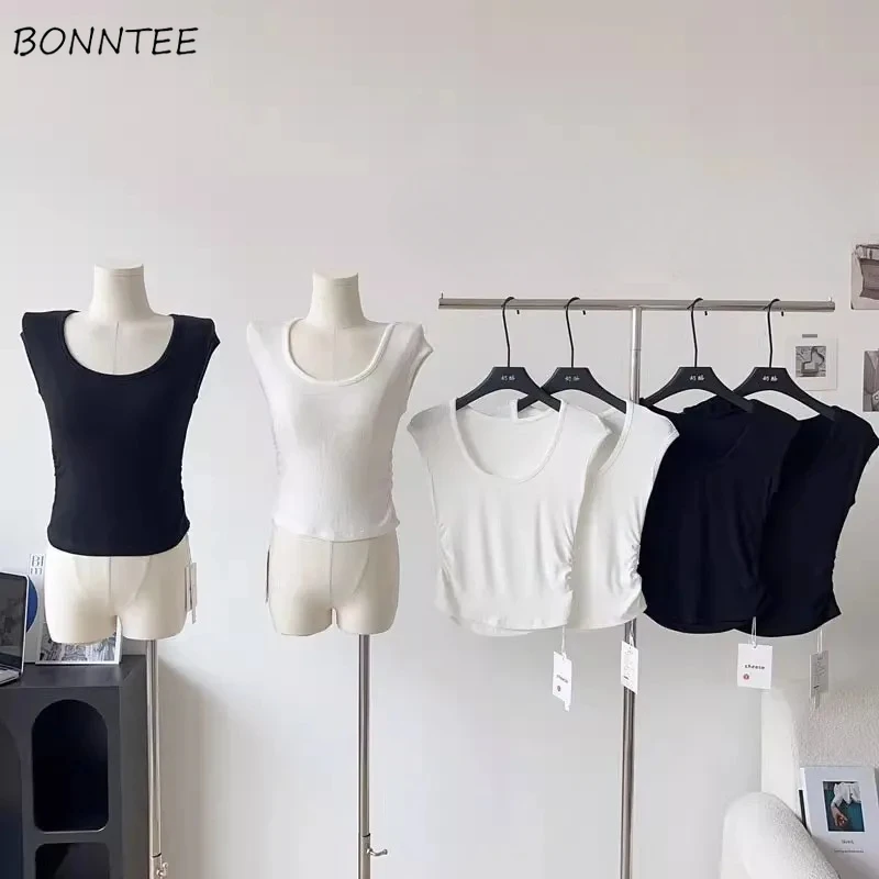 

Однотонные футболки с круглым вырезом, женские летние простые подходящие ко всему дизайнерские обтягивающие животные удобные минималистичные Короткие топы, Новое поступление