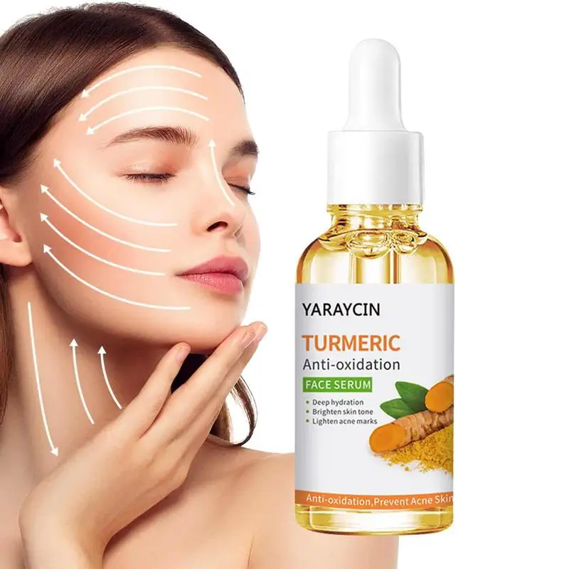 

Turmeric Face Serums Skin Spot Remover Serums Dark Spots Lightening Essence Acnes Repair Essence Moisturizer Hydrating Essence