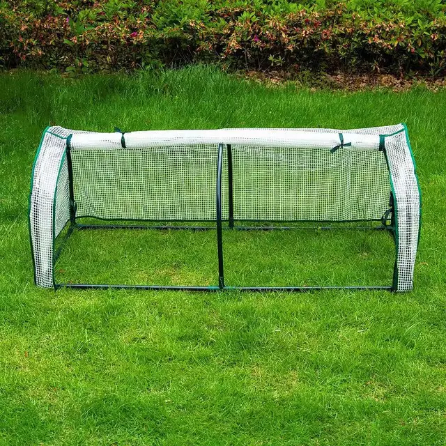 Hordozható Üvegházhatású Borító Fagyálló Szigetelő Fészer Üvegházhatások Esőálló Polytunnel Hot House A Kültéri Kerthez - Image 2