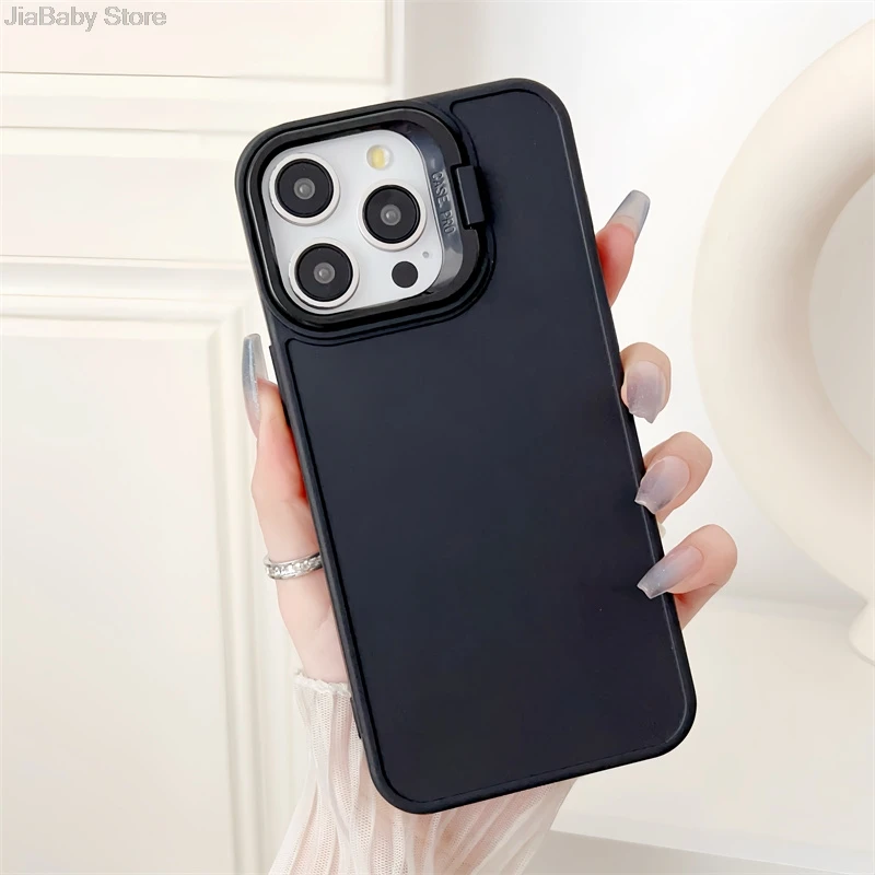 Shockproof Silicone Liquid Phone Case With Camera Protection_voghion.com