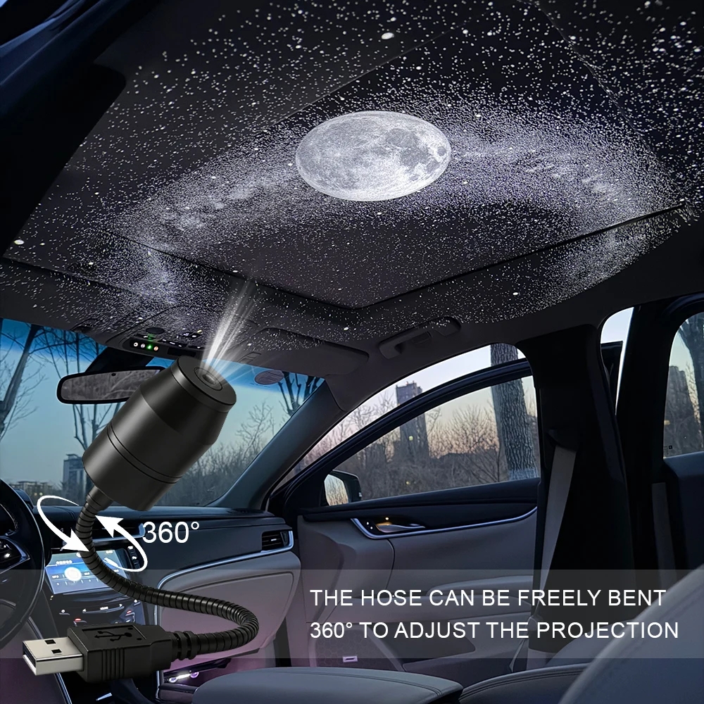USB LED Starry Night Atmosphere Projector