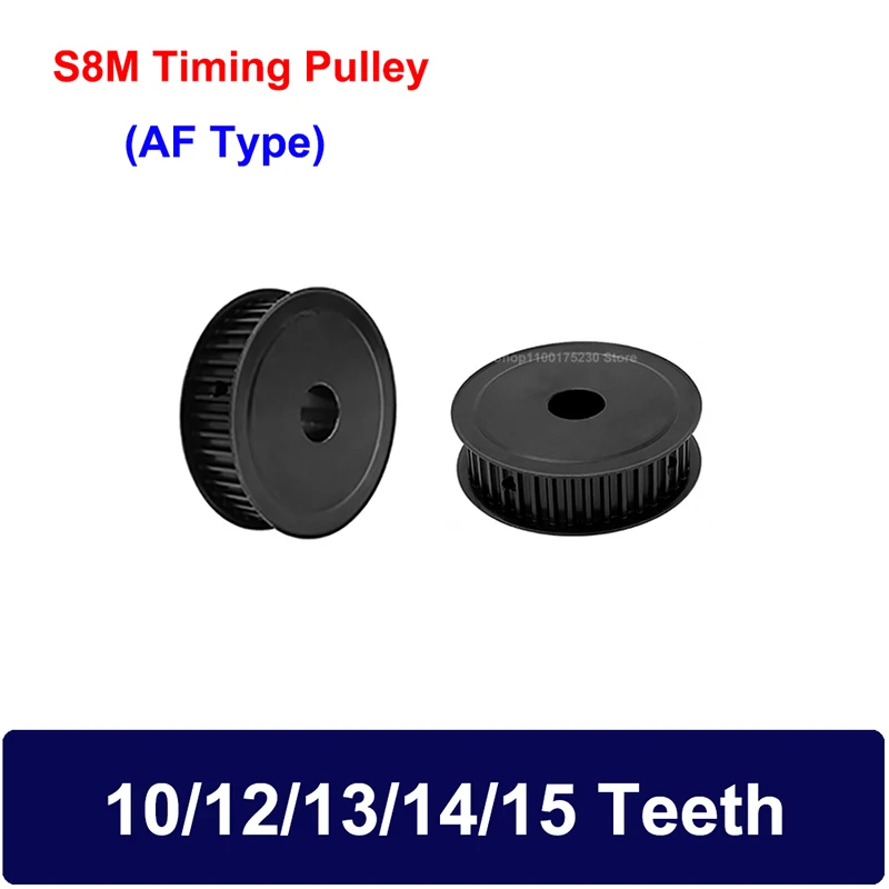 

1PCS 45# Steel S8M Timing Pulley 10/12/13/14/15 Teeth Width 27mm 32mm Black Steel Synchronous Belt Wheel Bore 6/8/10/12/14/15mm