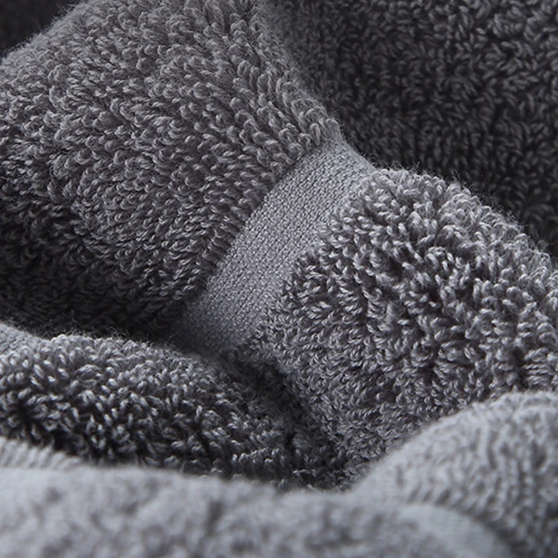 100% Cotton Towel Quality Face Bath Towels White Blue Grey Soft Feel Highly Absorbent Shower 1 Pcs Home Comfort Towel Bath Towel 6